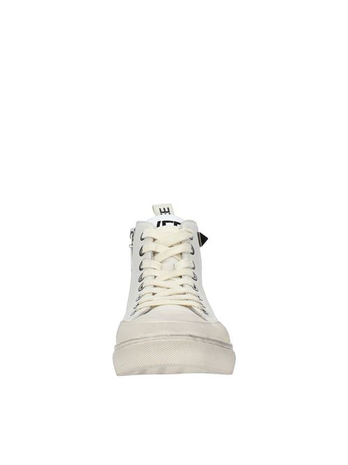 Sneakers modello 422P-903-15-P003 in pelle e tessuto EMANUELLE VEE | 422P-903-15-P003IVORY